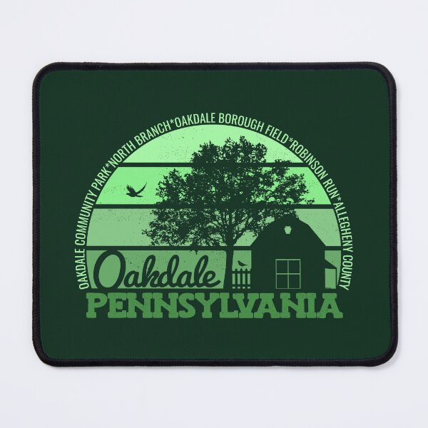 Item preview, Oakdale Pennsylvania Sunset Retro Vintage Local Pride Logo designed and sold by CRHPOD20.