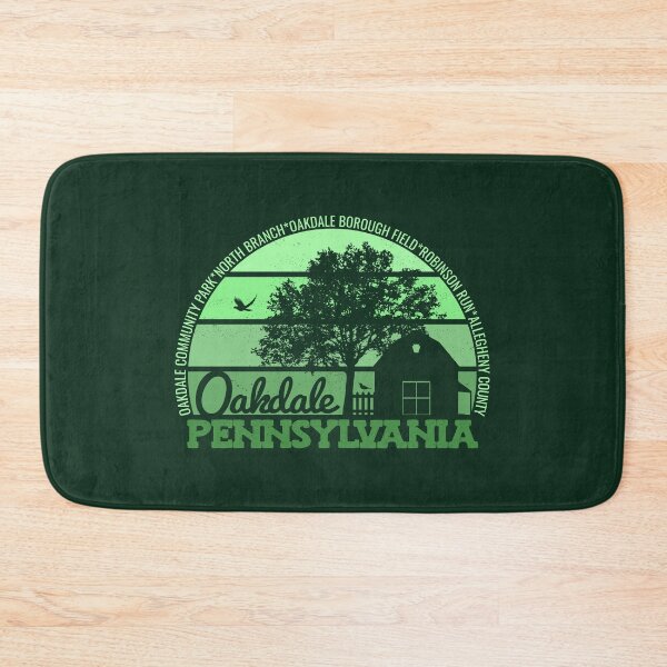 Item preview, Oakdale Pennsylvania Sunset Retro Vintage Local Pride Logo designed and sold by CRHPOD20.