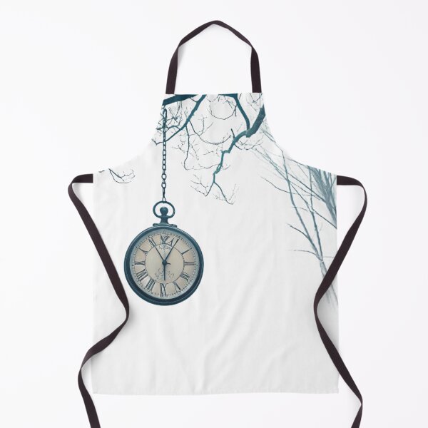 Item preview, Frozen Time – Symbolic Pocket Watch Illustration | Surreal Winter Art designed and sold by VivoStudio.