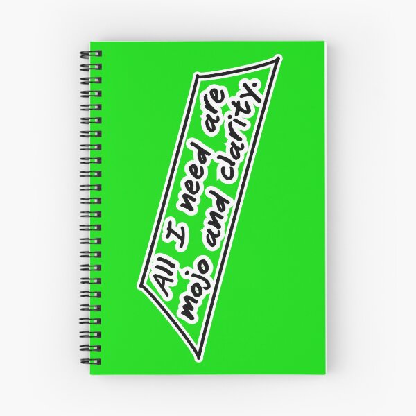 Item preview, All I need are mojo and clarity, green background designed and sold by mntimg.