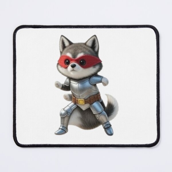 Item preview, Heroic Husky Knight Adventure Tee designed and sold by LuminaLoom Legacy.