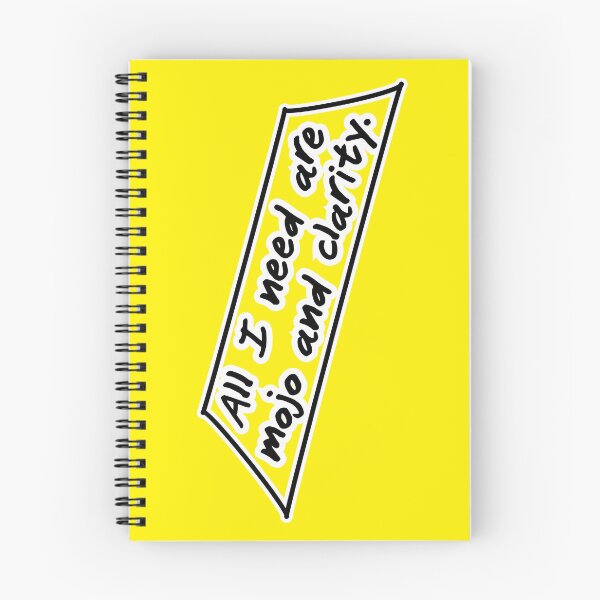 Item preview, All I need are mojo and clarity, yellow background designed and sold by mntimg.