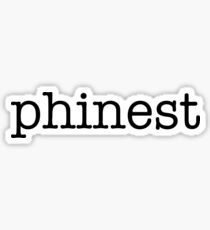 P H I N E S T x phinest sticker Sticker