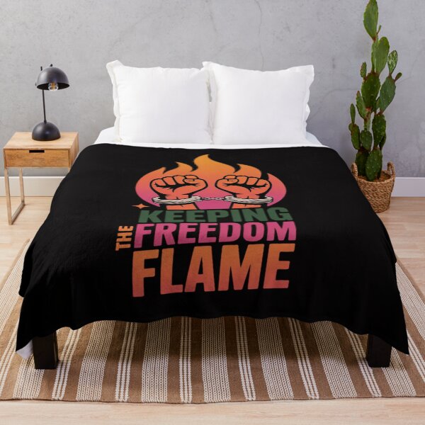 Item preview, Keeping The Freedom Flame Juneteenth Black History designed and sold by HermanTricia.