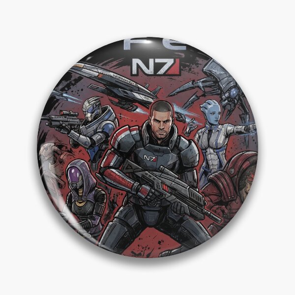 Item preview, Mass Effect N7 Normandy Crew Miranda Jacob Jack Mordin Garrus Tali Thane Samara Legion Zaeed Collage Fan Art Poster T-Shirt Sticker Print Gift designed and sold by Senpaiwaves.