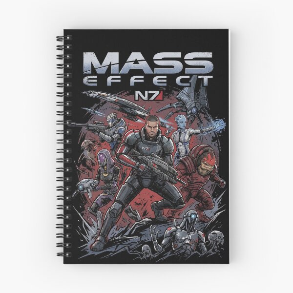Item preview, Mass Effect N7 Normandy Crew Miranda Jacob Jack Mordin Garrus Tali Thane Samara Legion Zaeed Collage Fan Art Poster T-Shirt Sticker Print Gift designed and sold by Senpaiwaves.