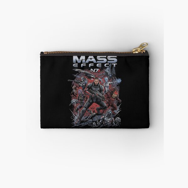 Item preview, Mass Effect N7 Normandy Crew Miranda Jacob Jack Mordin Garrus Tali Thane Samara Legion Zaeed Collage Fan Art Poster T-Shirt Sticker Print Gift designed and sold by Senpaiwaves.