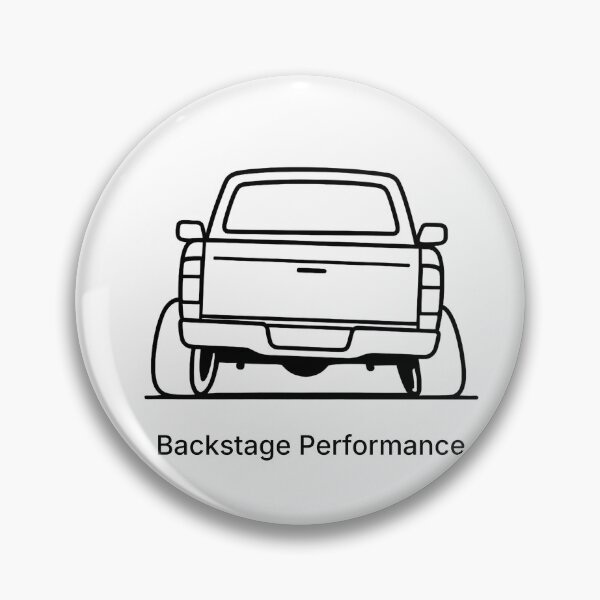 Item preview, Backstage Performance – Minimal Pickup Truck Concept Illustration designed and sold by WorkXPlay.