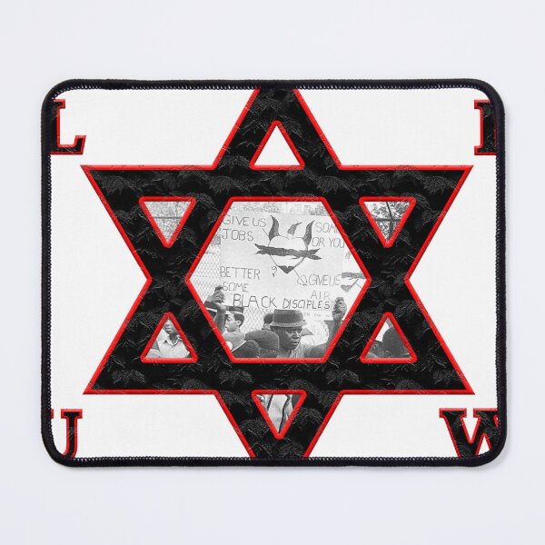 Item preview, Black Disciple Nation 1966 Protest Red Design designed and sold by ChicagoNations.