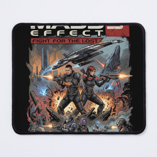 Item preview, Mass Effect 3 N7 Normandy Crew Miranda Jacob Jack Mordin Garrus Tali Thane Samara Legion Zaeed Collage Fan Art Poster T-Shirt Sticker Print Gift designed and sold by Senpaiwaves.