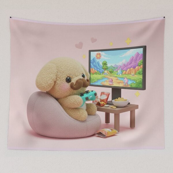 Item preview, Gamer Pup’s Cozy Weekend designed and sold by Jchan24.