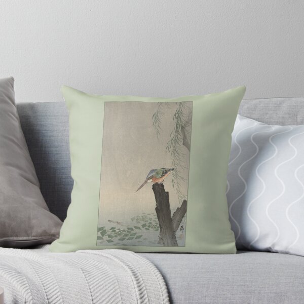 Item preview, Ohara Koson: Kingfisher on a Tree Stump designed and sold by Tridentulus.