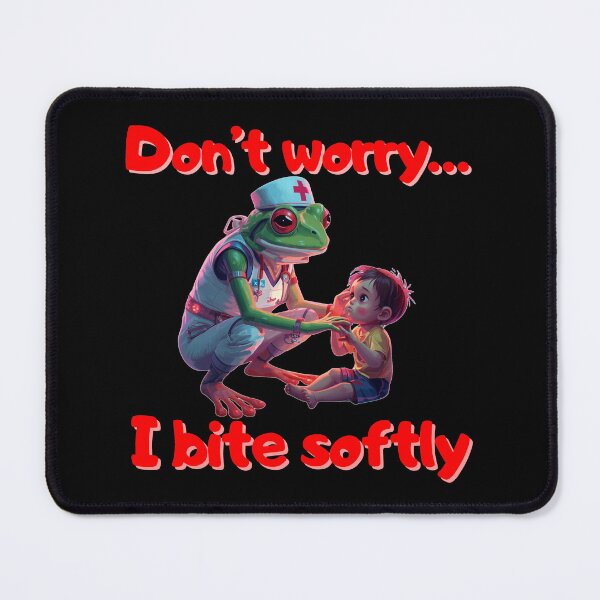 Item preview, Sana Sana Colita De Rana Illustration of a scary frog designed and sold by StaticMood.