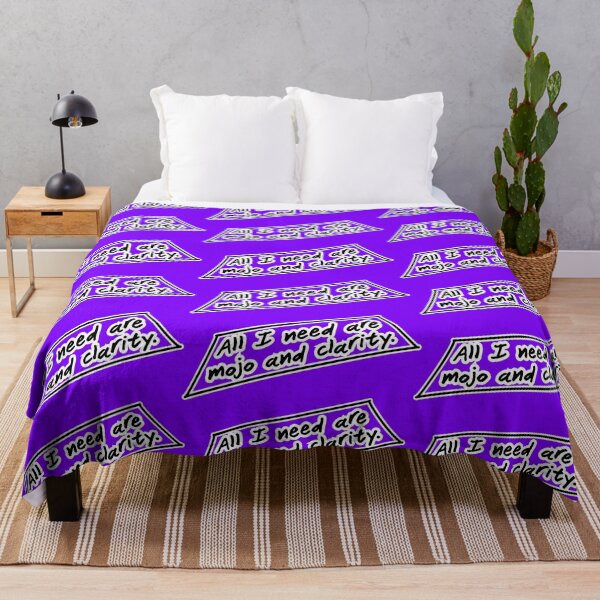 Item preview, All I need are mojo and clarity, purple background designed and sold by mntimg.