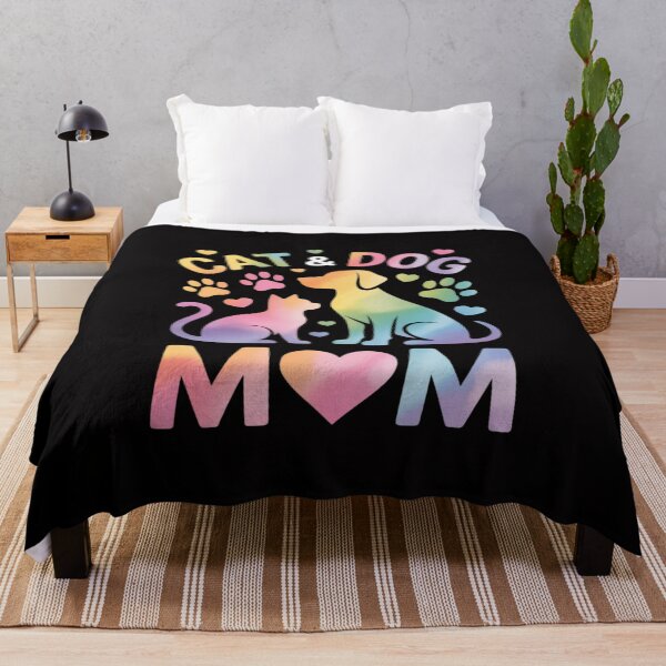 Item preview, Cat Mom Dog Mom Girl Women Mother's Day Pet Lover Tie Dye designed and sold by HermanTricia.