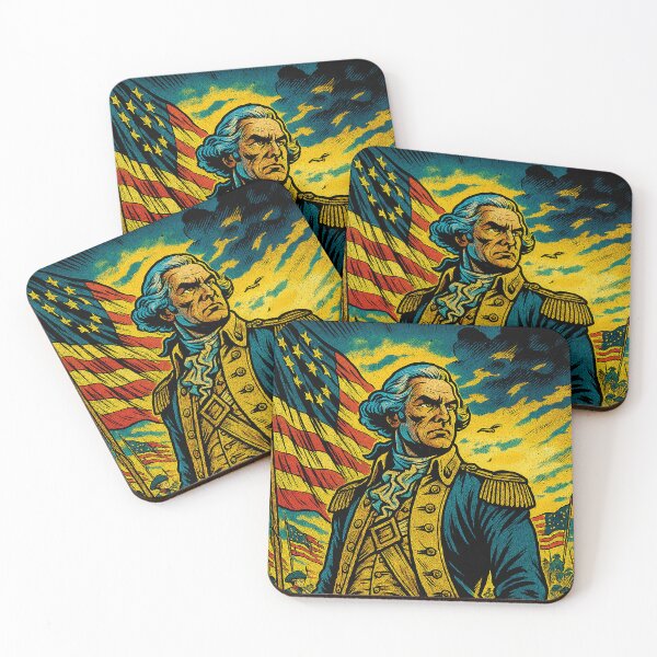 Item preview, George Washington, America's Founding Fathers First President, EA Soldier NFT Collection, Generals Series designed and sold by EASNFTCOL.
