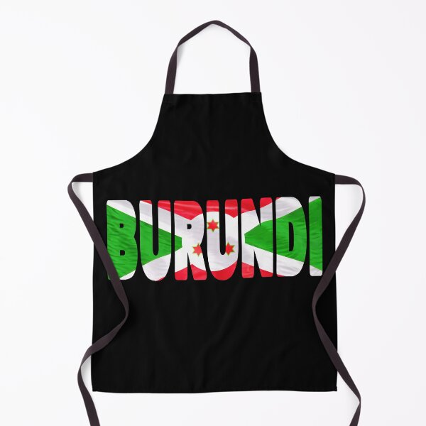 Item preview, BURUNDI - Flag Flying in Wind cut to Letters Souvenir Sticker Shirt T-Shirt designed and sold by Adam Gormley.