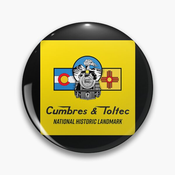 Item preview, Train Logo, Cumbres & Toltec Scenic RR est. 1970, Chama, NM, Shelly's Train Store, Vintage, Classic, Collectible Train Logos, Rail & Railroad, train stickers, magnets, t-shirts, posters & more.  designed and sold by MoreEZUSA-Here.