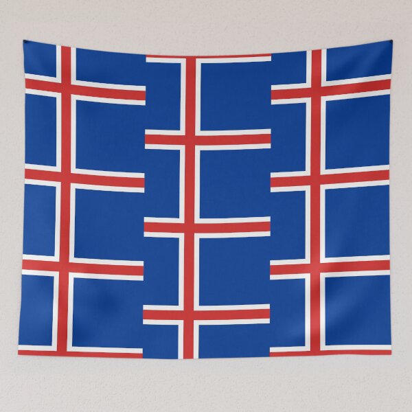 Item preview, Icelandic Flag- Show your love for Iceland! designed and sold by AlaskaExtreme.