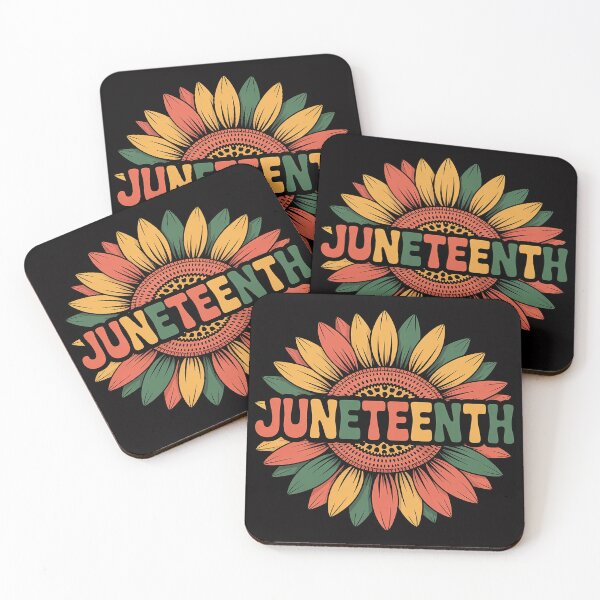 Item preview, Juneteenth Sunflower Freeish Since 1865 Black Women African designed and sold by HermanTricia.