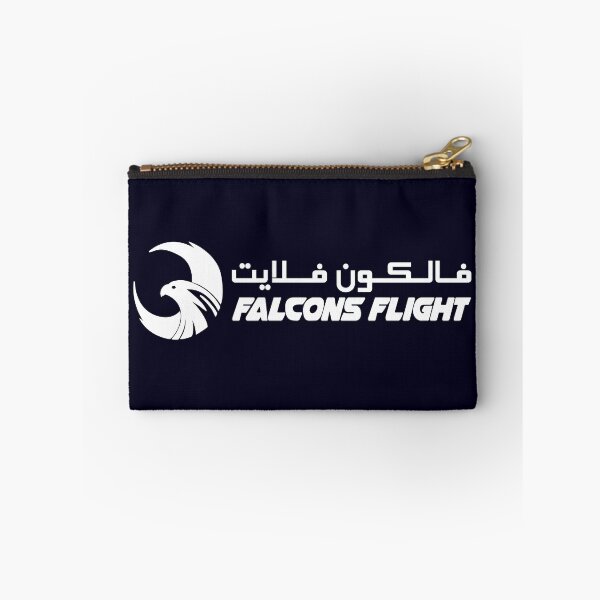 Item preview, Falcons Flight Six Flags Qiddiya Rollercoaster Logo Design designed and sold by CoasterGeekery.