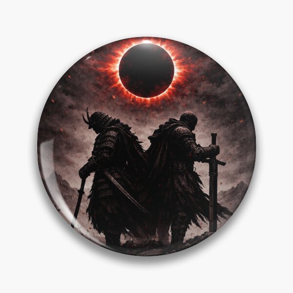 Item preview, Eclipse of Honor – Samurai and Crusader Dark Epic Art designed and sold by ShenGha-design.