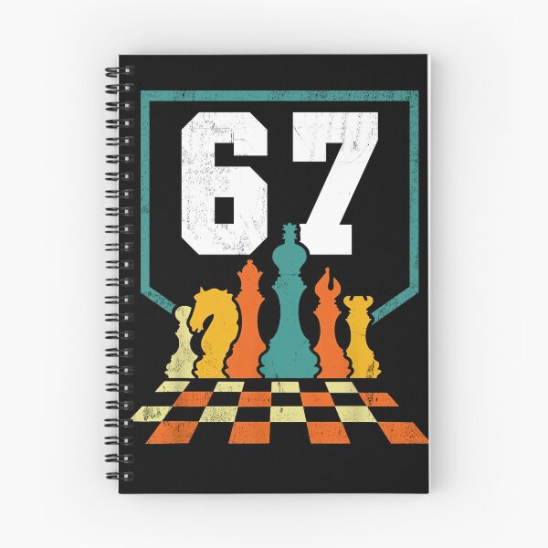Item preview, Retro Chess Club 67 Six Seven T-Shirt Design designed and sold by LashondaGreen89.