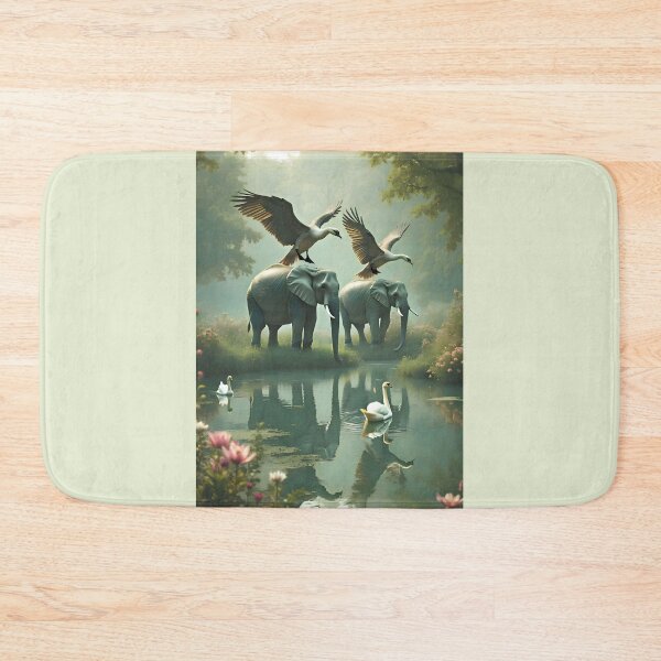 Item preview, Swans and elephants designed and sold by Creative Visualize.