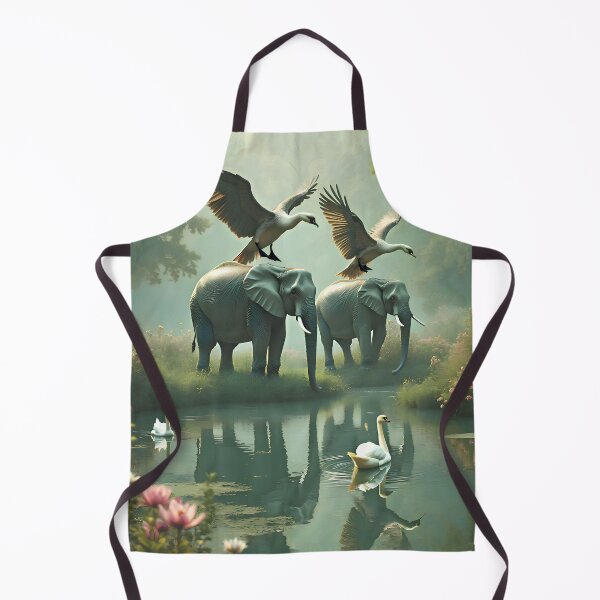 Item preview, Swans and elephants designed and sold by Creative Visualize.