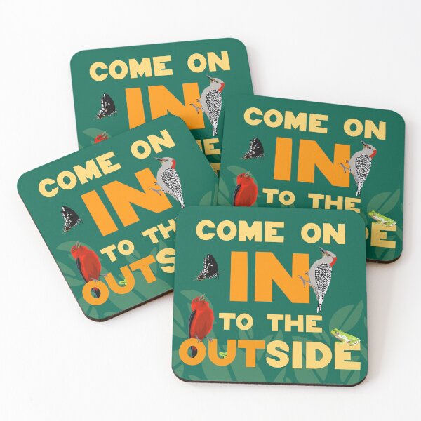 Item preview, Come on In to the Outside designed and sold by LauraWolfArtist.