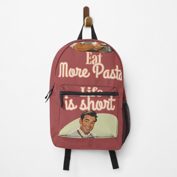 Item preview, Life is Short, Eat More Pasta – Italian Food designed and sold by VinoVibesApp.