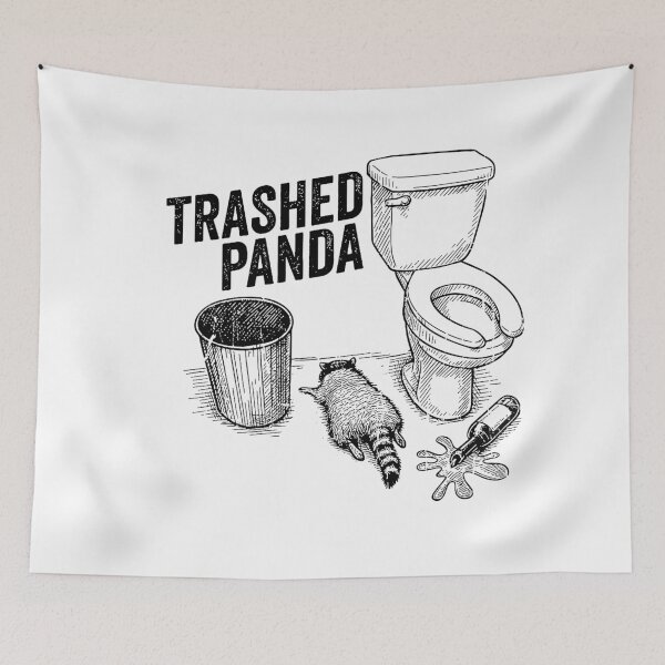 Item preview, Trashed Panda designed and sold by wandaphelps.