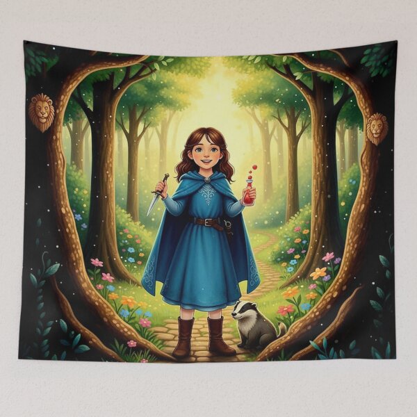 Item preview, Queen Lucy the Valiant - The Healing Heart of Narnia designed and sold by Art's Diner.