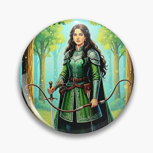 Item preview, Queen Susan the Gentle - Archer of the Radiant Woods designed and sold by Art's Diner.
