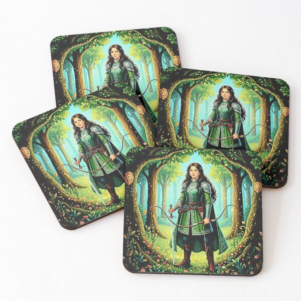 Item preview, Queen Susan the Gentle - Archer of the Radiant Woods designed and sold by Art's Diner.