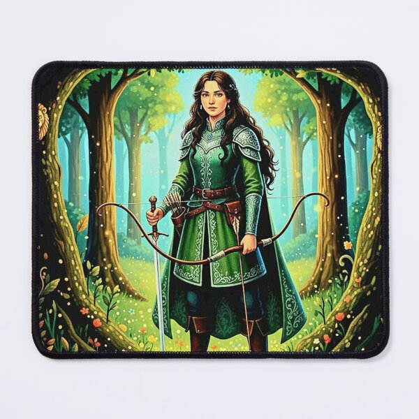 Item preview, Queen Susan the Gentle - Archer of the Radiant Woods designed and sold by Art's Diner.