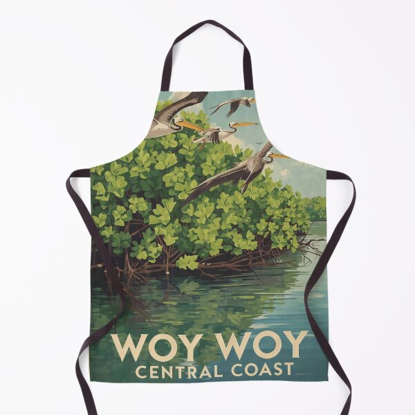 Item preview, Woy Woy Central Coast, Pelicans, mangroves designed and sold by PamLeeDesign.