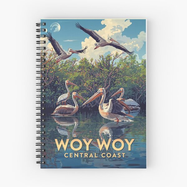 Item preview, Woy Woy Central Coast, Pelicans, Mangroves designed and sold by PamLeeDesign.