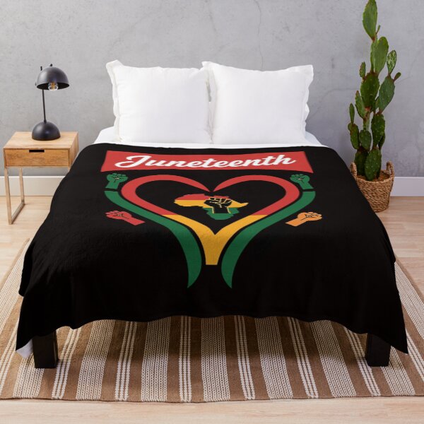 Item preview, Juneteenth Heart Africa Fist June 19th 1865 Men Women Kids designed and sold by cherylbartlett.