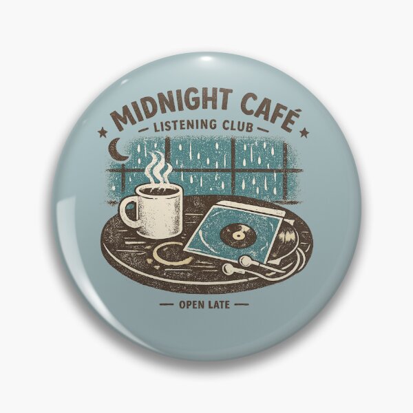 Item preview, Midnight Café Listening Club designed and sold by peaknerd.