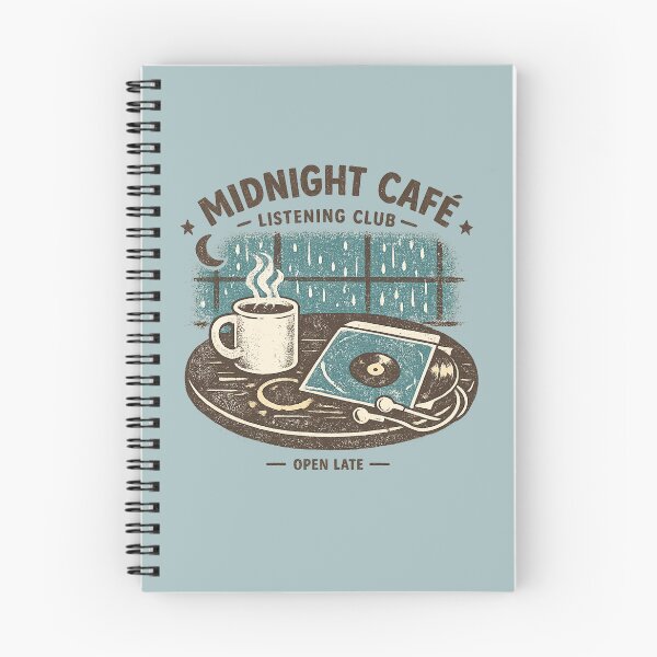 Item preview, Midnight Café Listening Club designed and sold by peaknerd.