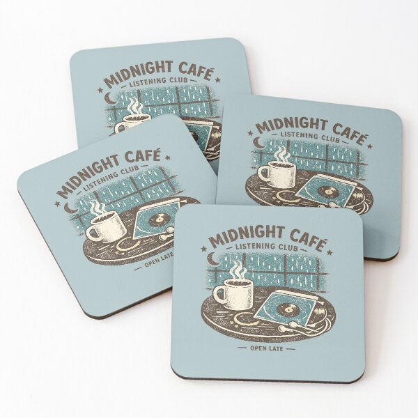 Item preview, Midnight Café Listening Club designed and sold by peaknerd.