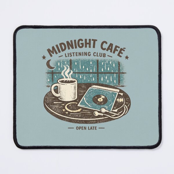 Item preview, Midnight Café Listening Club designed and sold by peaknerd.