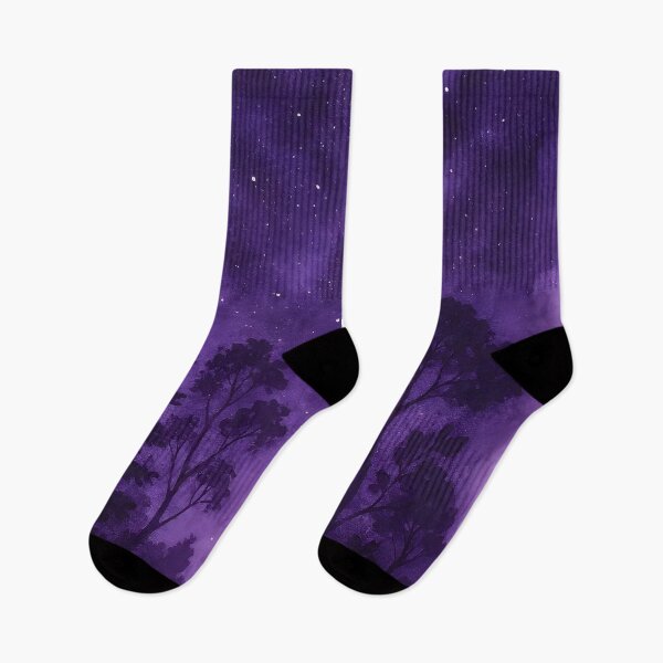 Item preview, Purple Nature Watercolor Cosmic designed and sold by GraphicsClub.