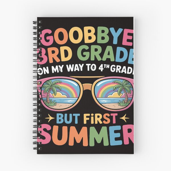 Item preview, Goodbye 3rd Grade Graduation To 4th Grade Hello Summer Kids designed and sold by cherylbartlett.