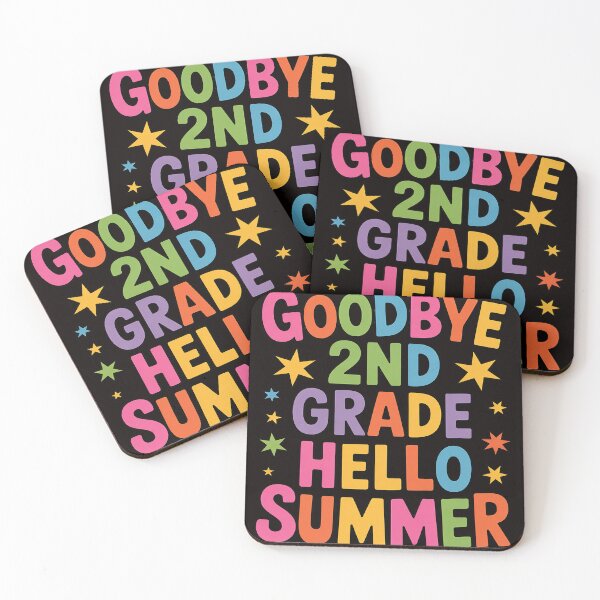 Item preview, Goodbye 2nd Grade Hello Summer Last Day Of School Graduation designed and sold by cherylbartlett.