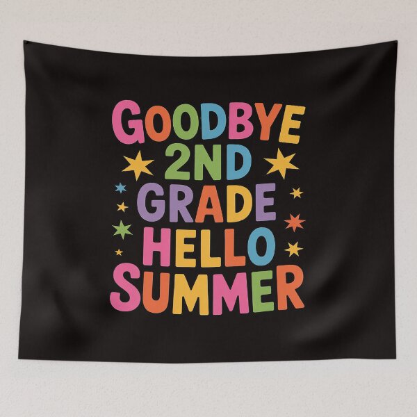 Item preview, Goodbye 2nd Grade Hello Summer Last Day Of School Graduation designed and sold by cherylbartlett.