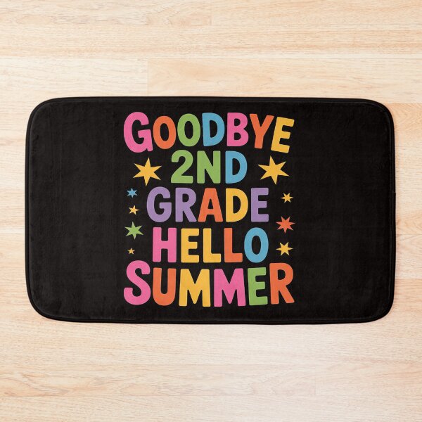 Item preview, Goodbye 2nd Grade Hello Summer Last Day Of School Graduation designed and sold by cherylbartlett.