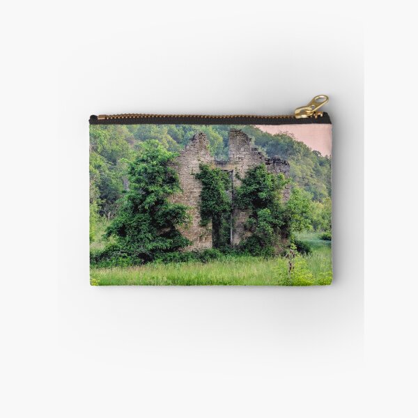 Item preview, Overgrown ruins on a Misty Evening designed and sold by Martha Sherman.