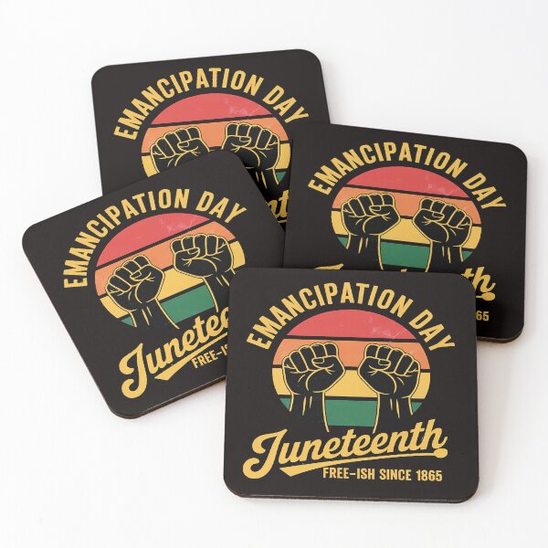 Item preview, Juneteenth Emancipation Tag Vintage Cool Melanin Black designed and sold by cherylbartlett.